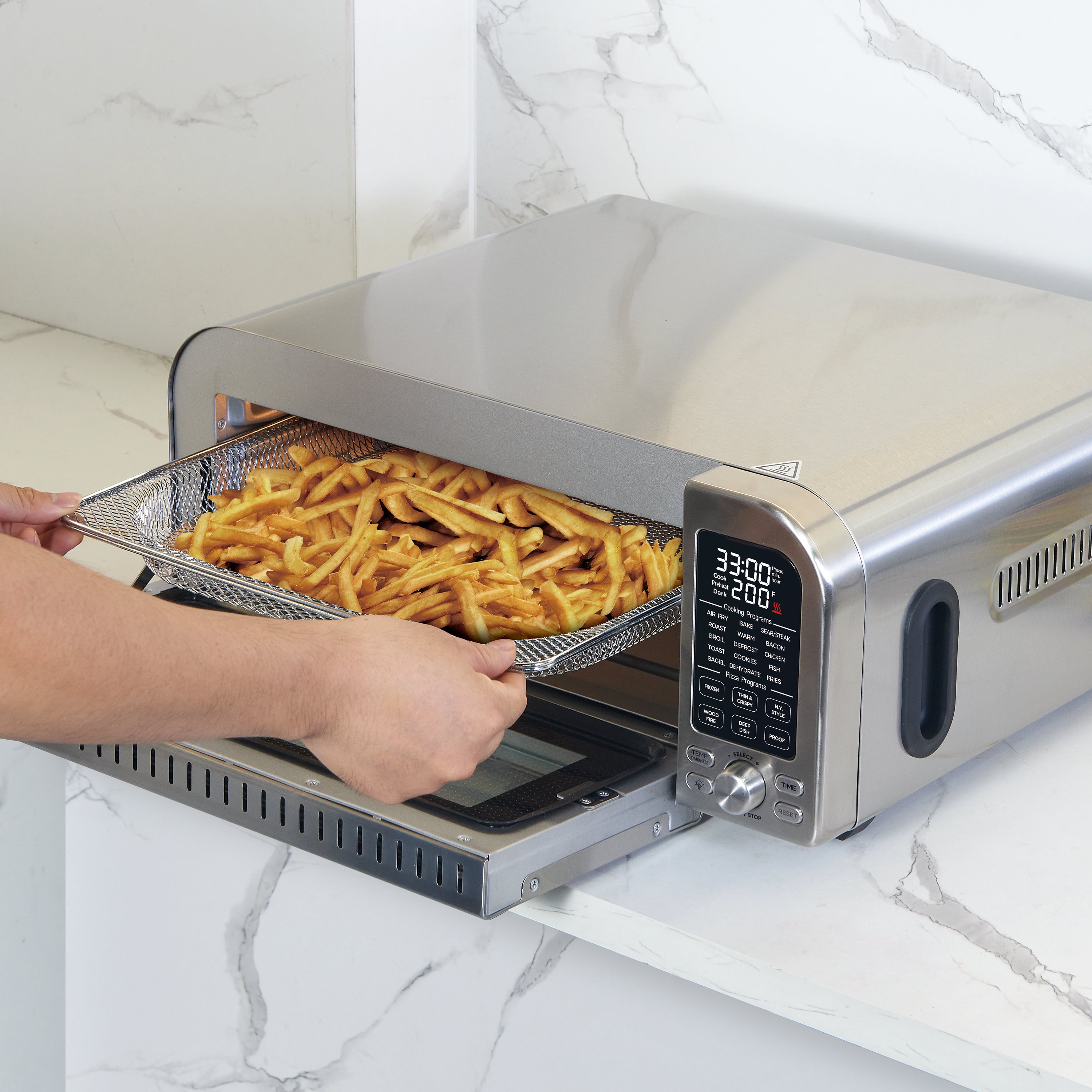 Salton Pizzadesso - Ultra High Heat Professional Pizza Oven and Air Fr