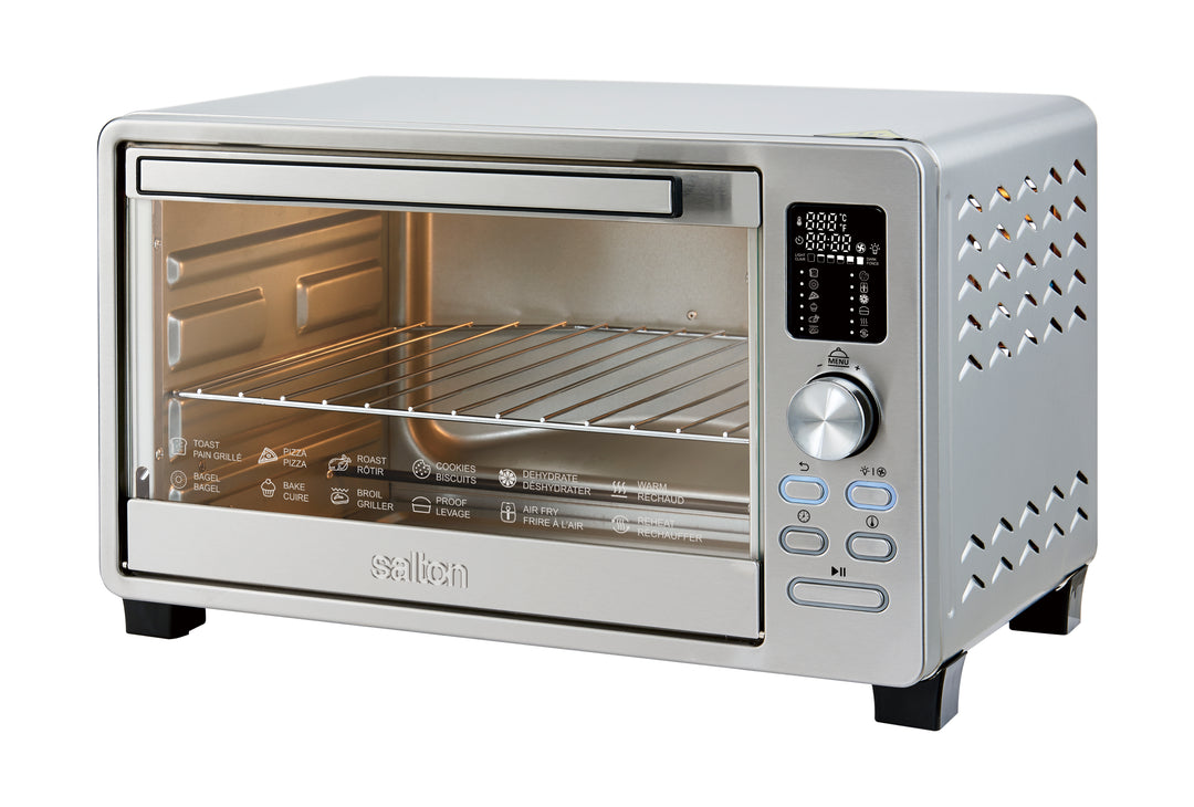 Four grille-pain à convection numérique Salton ConvectiFry avec friture à l'air libre - 23 L/ 24 QT