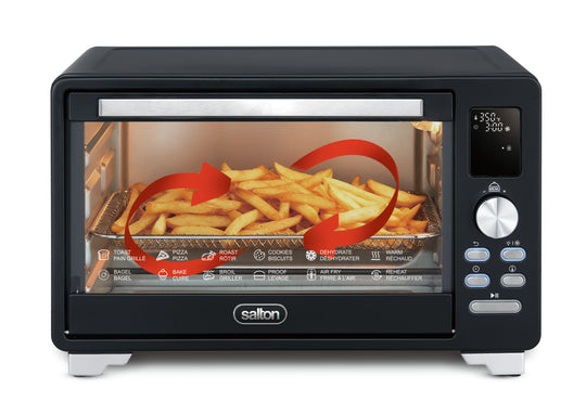 Salton NuRetro Digital Air Fryer Toaster Oven