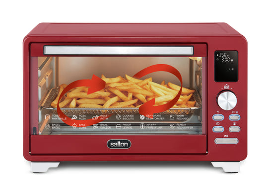Salton NuRetro Digital Air Fryer Toaster Oven