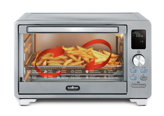 Salton NuRetro Digital Air Fryer Toaster Oven