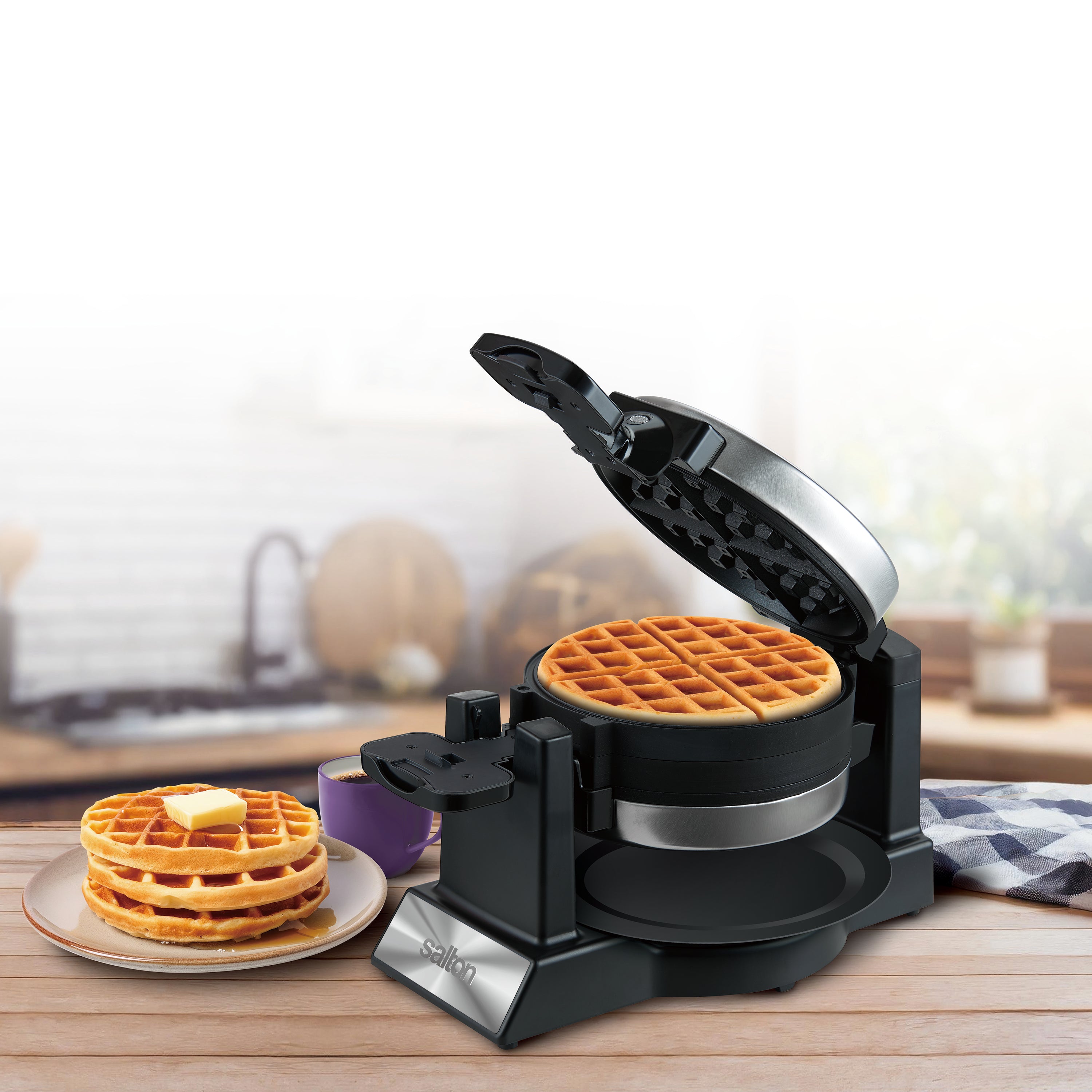 Salton Waffle Maker - Thumbnail 5