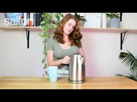 Salton Cordless Electric Stainless Steel Kettle - 1.7L