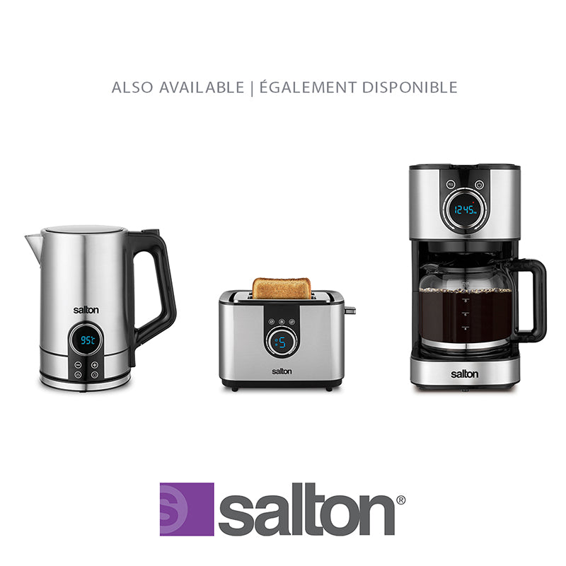 Salton Coffee Maker - Stainless Steel - 10 Cup