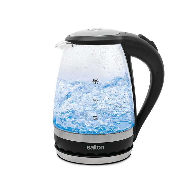 Salton Cordless Electric Compact Glass Kettle