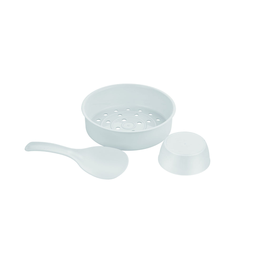 Cuiseur à riz automatique Salton avec cuiseur vapeur – Capacité de 8 tasses